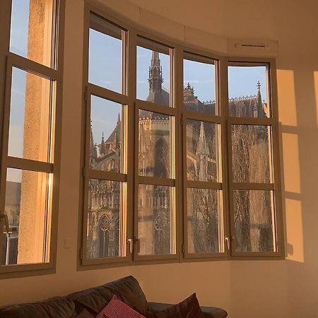 Loft Des Sacres - Vue Unique Sur La Cathedrale Leilighet Reims Eksteriør bilde
